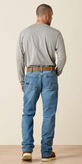 Rebar M4 Relaxed DuraStretch Basic Boot Cut Jean Back